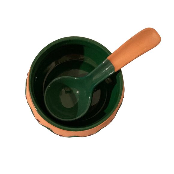 Mexican Fiesta Salsa Bowl And Ladle - Picture 6 of 10